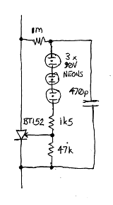 Alternative to the gas discharge breakover device