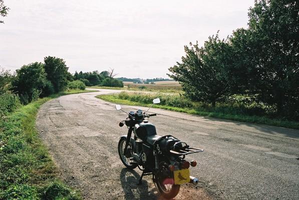 Bike from the rear