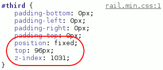 Another stupid fucking CSS rule