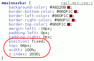 Stupid fucking CSS rule